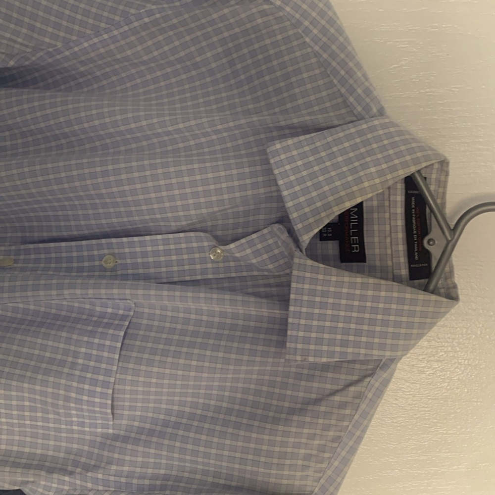 miller performance non iron dress shirt large high quality